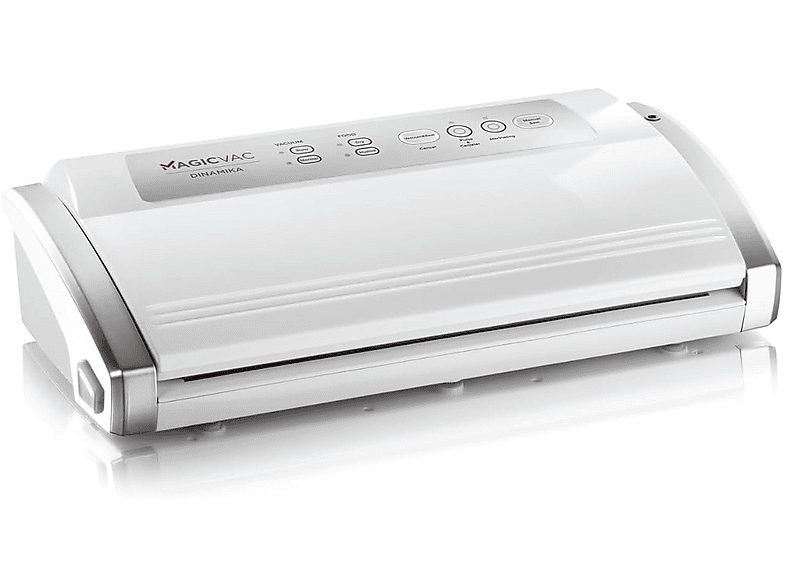 Envasadora al vacío - MAGIC VAC DINAMIKA, 220 W, Plata, Blanco