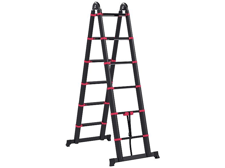Escalera plegable - HOMCOM B72-033V02RD