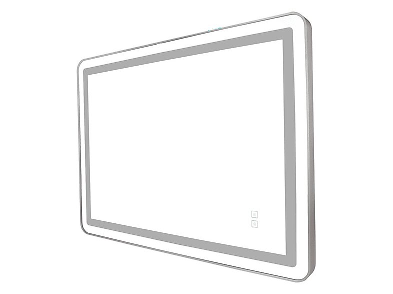 Espejo con luz  - YIN01 BYTELIKE, Plata