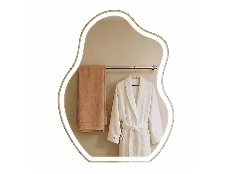 Espejo lumínico  - JZD66001182 ZMH, Blanco