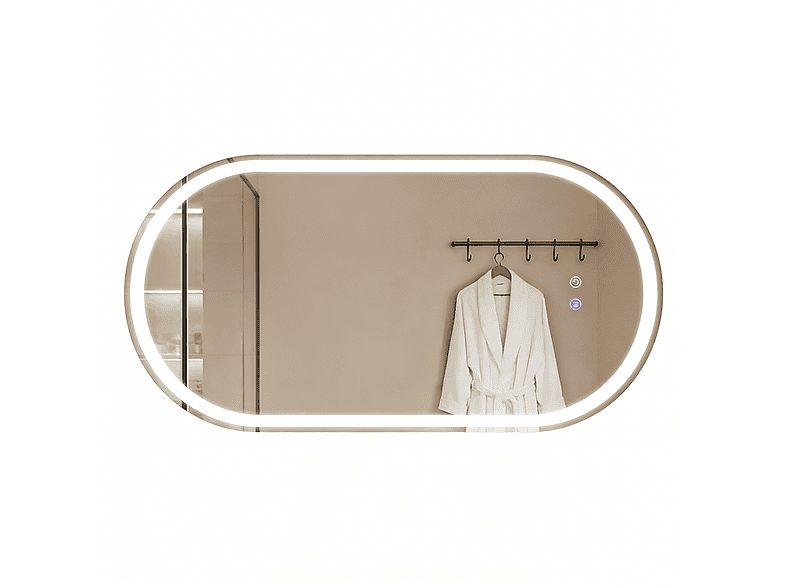 Espejo lumínico  - JZD66001191 ZMH, Blanco