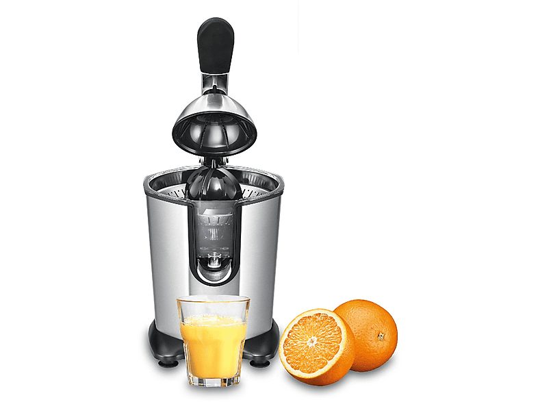 Exprimidor - SOLIS 921.74, 500 ml, 160 W, Negro, Acero inoxidable
