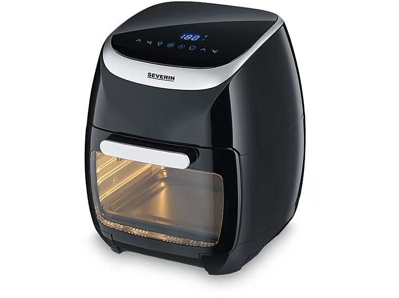 Freidora de aire caliente - SEVERIN FR 2446, 2000 W, negro