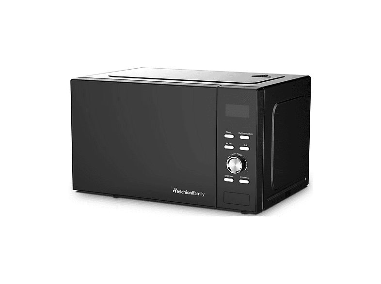 Freidora de aire - MELCHIONI FAMILY 118340041, 1700 W, 23 l, Negro