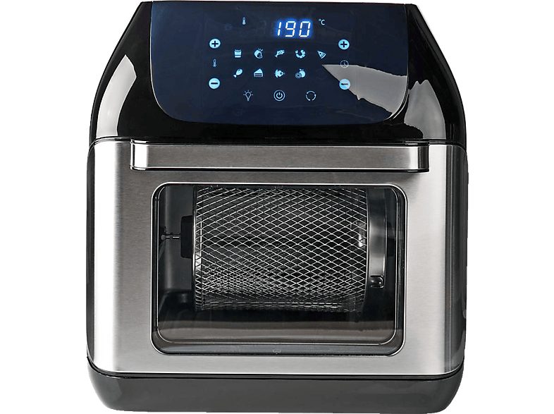 Freidora de aire - NEDIS KAAFO300EBK, 1500 W, 0 g, Negro