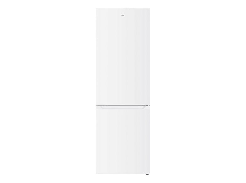Frigorífico combi - ok. OFK 611-1 E NF W, No Frost, 186 cm Altura, 293l, Libre Instalación, 4 Estrellas, Blanco
