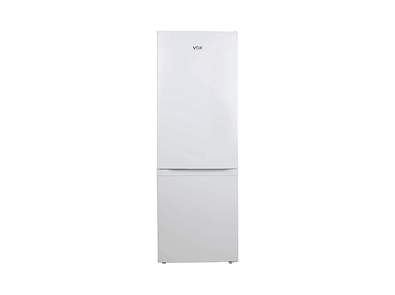 Frigorífico combi - VOK EVR-154DEW, Altura 142 cm, Capacidad 154 l, Blanco