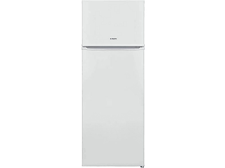 Frigorífico dos puertas - ASPES AFD1145, Cíclico, Altura 57 cm, Blanco