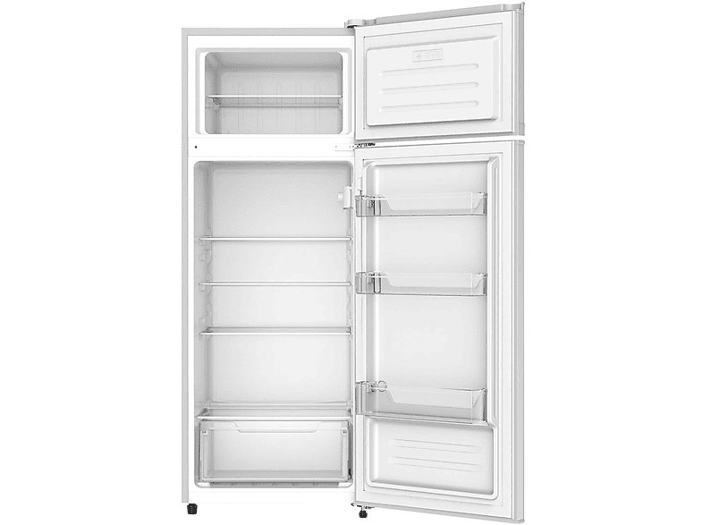 Frigorifico dos puertas - INFINITON FG-220W, Ciclico, Altura 1430 mm, Capacidad 204 l, Blanco