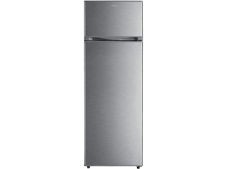 Frigorifico dos puertas - INFINITON FG-239D16XEV2, Ciclico, Altura 1600 mm, Capacidad 239 l, Inox