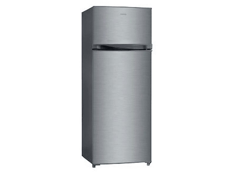 Frigorífico dos puertas - INFINITON FG-249D14XEA, Cíclico, Altura 1430 mm, Capacidad 204 l, Inox