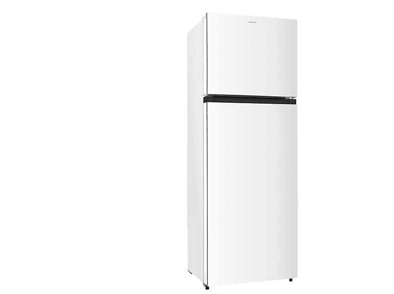 Frigorífico dos puertas - Infiniton FG-249H, Cíclico, 143 cm, 207 l, Iluminación LED, Cajón Crisper Box, Blanco