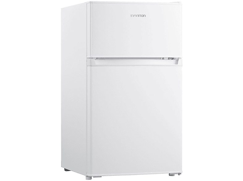 Frigorífico dos puertas - INFINITON FG-85D8WEH, Ciclico, Altura 850 mm, Capacidad 85 l, Blanco