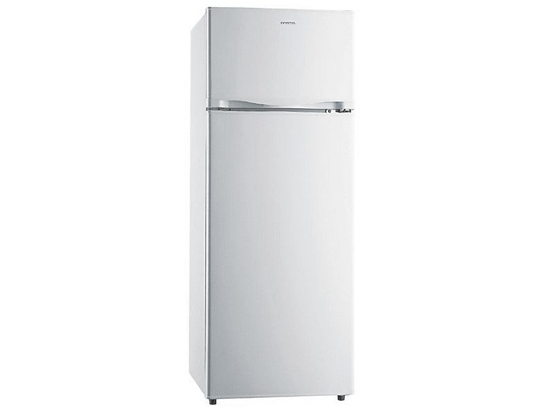 Frigorifico dos puertas - INFINITON FG-A145B, Ciclico, Altura 143 cm, Capacidad 200 l, Blanco