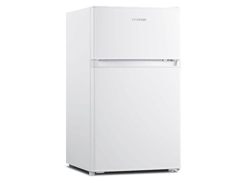Frigorífico dos puertas - INFINITON FG-A82B2P, Ciclico, Altura 850 mm, Capacidad 85 l, Blanco