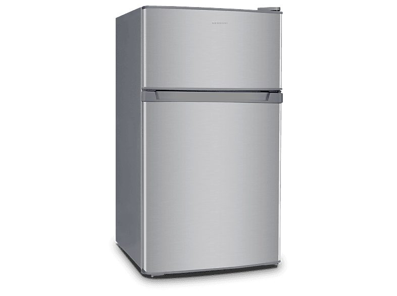 Frigorífico dos puertas - INFINITON FG-A82I2P, Ciclico, Altura 850 mm, Capacidad 85 l, Inox