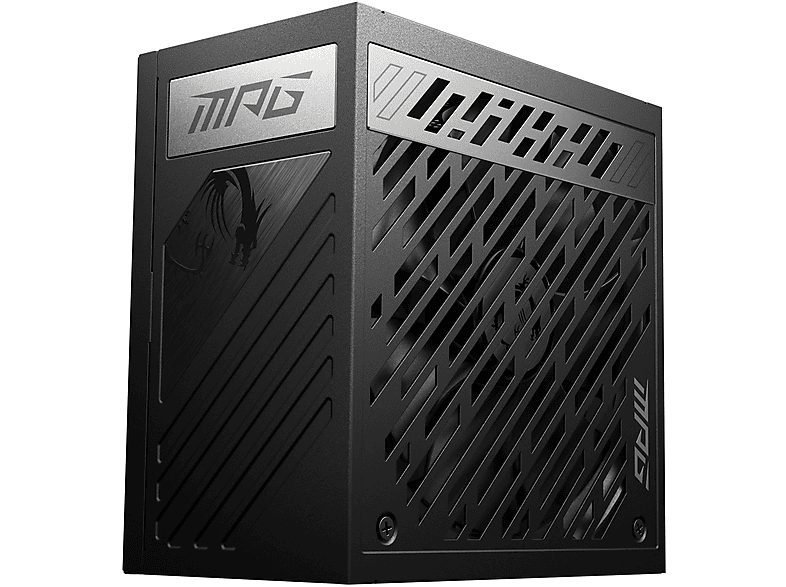 Fuente de alimentación para PC  - MSI MPG A1000G PCIE5 unidad de fuente de alimentación 1000 W 20+4 pin ATX ATX Negro MSI, Negro