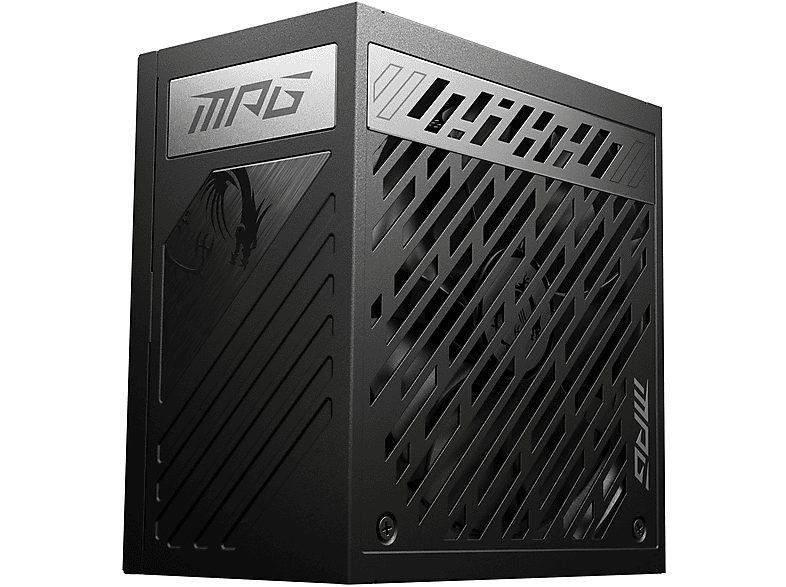 Fuente de alimentación para PC  - MSI MPG A850G PCIE5 unidad de fuente de alimentación 850 W 24-pin ATX ATX Negro MSI, Negro