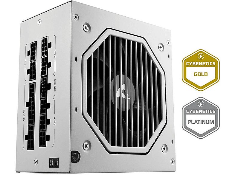 Fuente de alimentación PC  - DSP0000030727 SHARKOON, Blanco