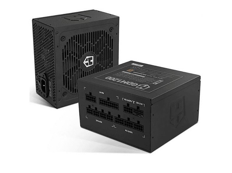Fuente de alimentación PC  - Hummer GDM 1200W GOLD NOX, Negro