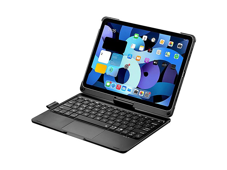 Funda con teclado - URBAN FACTORY UFRCI11UF, Para Apple iPad Air 4 10.9" / iPad Pro 11", Negro