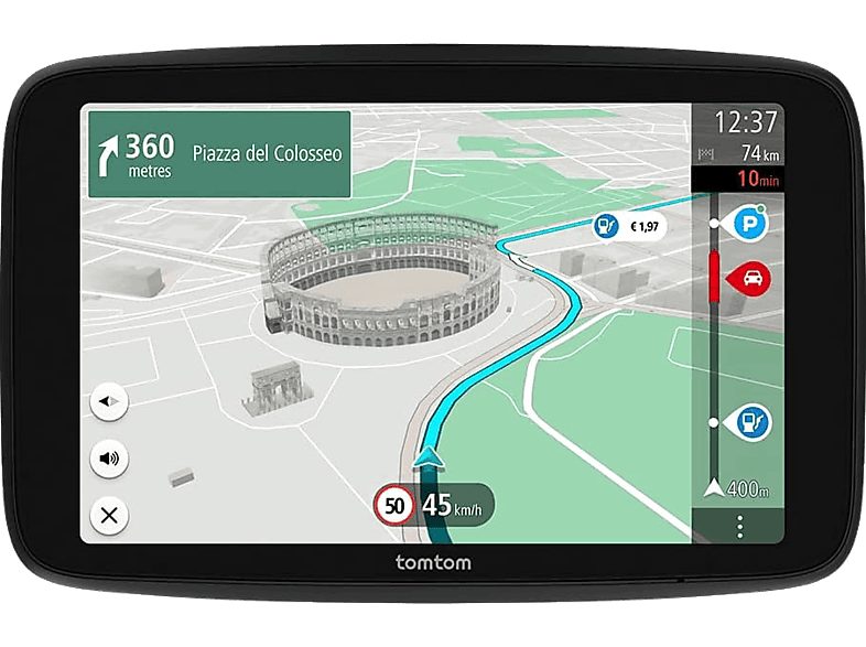 GPS - Tom Tom Go Superior 7, 7 ", Mapas del mundo, Negro