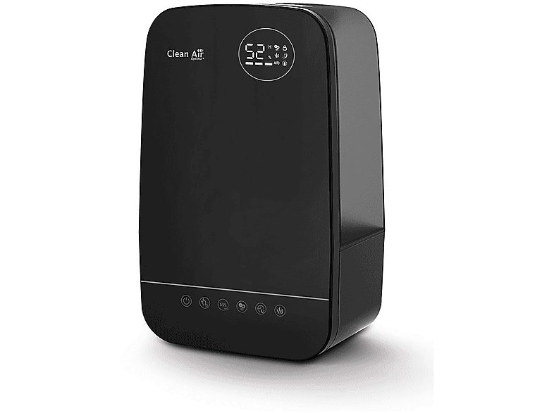 Humidificador - CLEAN AIR OPTIMA CA-606B -65 m² / 160 m³, 5 l, 65 m², Negro