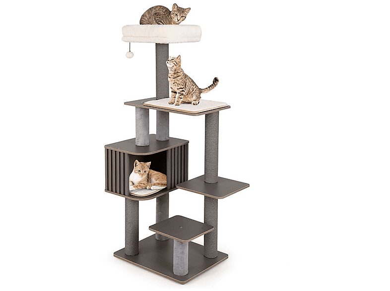Juego de escalada para gatos - NORTHIO 42042, para Gato, Multicolor
