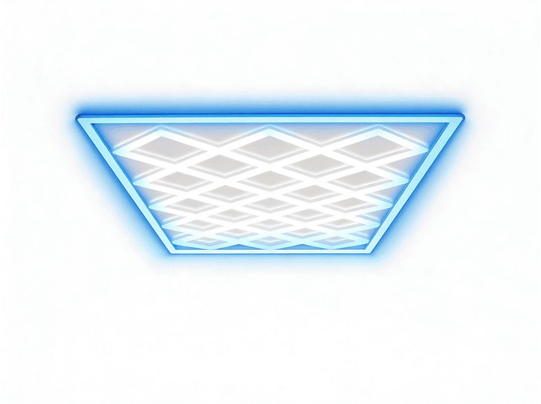 Lámpara de techo LED  - 552W,AC100-265V , 2.4 x 4.8 m HOLA LED, Blanco + azul