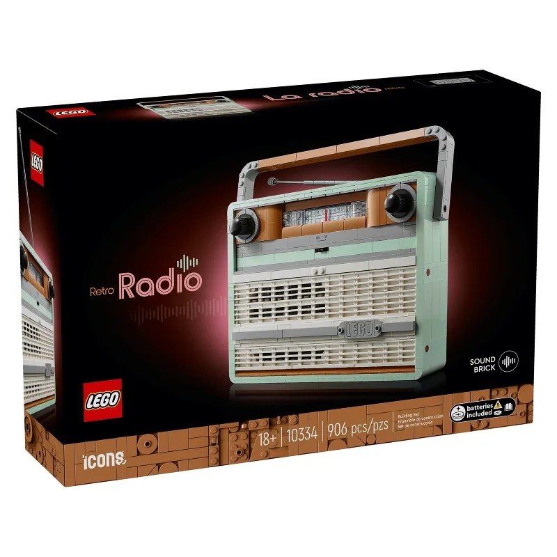 LEGO 10334 Radio Retro