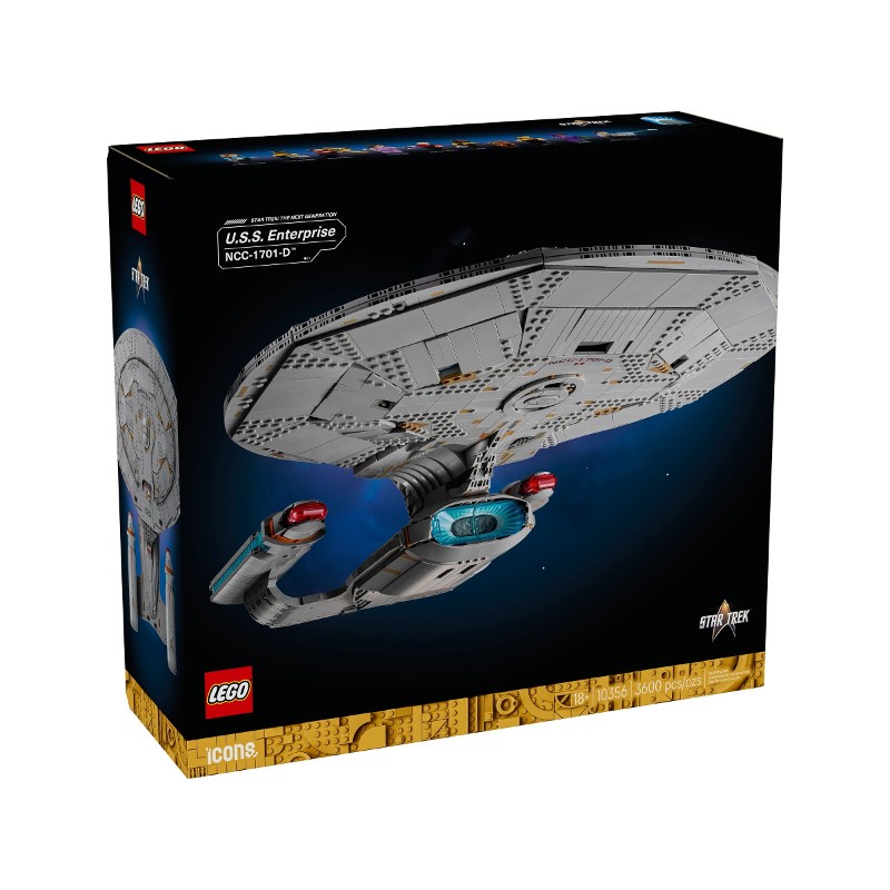 LEGO 10356 Star Trek: U.S.S. Enterprise NCC-1701-D