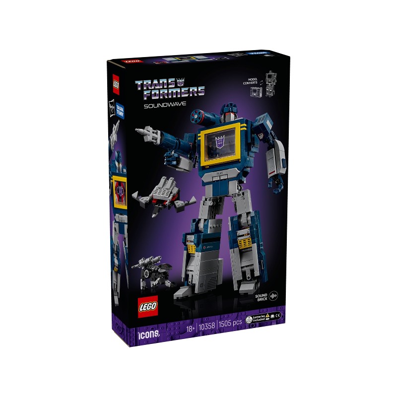 LEGO 10358 Transformers: Soundwave
