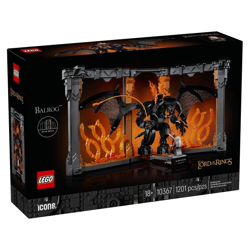 LEGO 10367 Rincón entre Libros: El Señor de los Anillos: Balrog