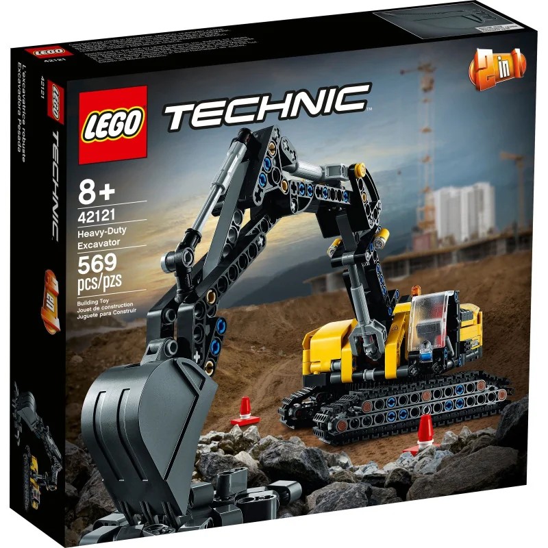 LEGO 42121 excavadora Pesada