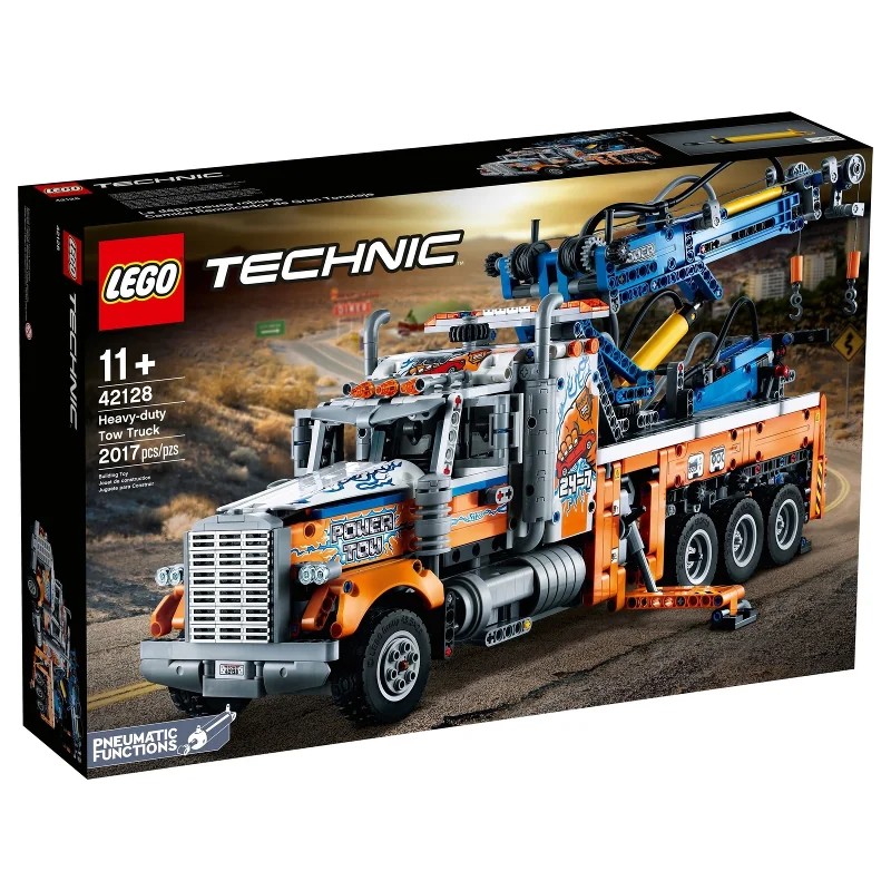 LEGO 42128 Camión Remolcador de Gran Tonelaje