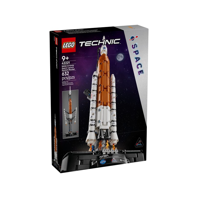 LEGO 42221 Cohete del Sistema de Lanzamiento Espacial NASA Artemis