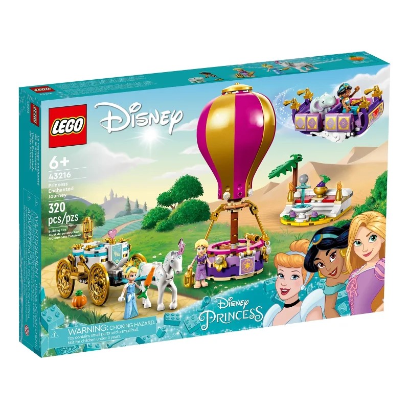 LEGO 43216 Viaje encantado de las Princesas