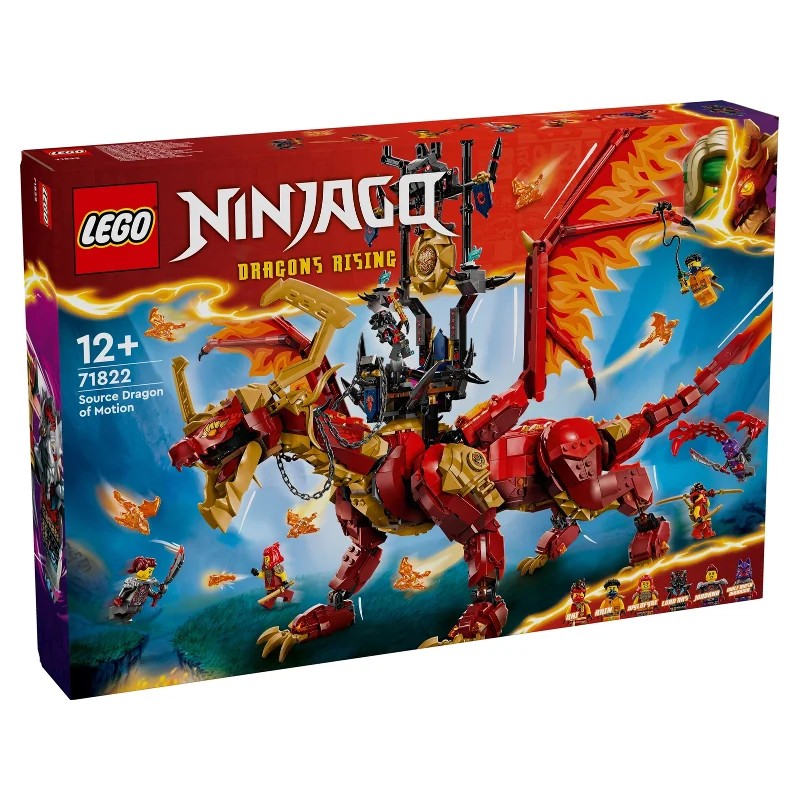 LEGO 71822 Dragón Fuente del Movimiento