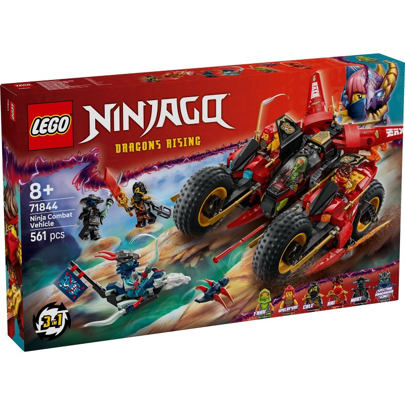 LEGO 71844 Vehículo de Combate Ninja