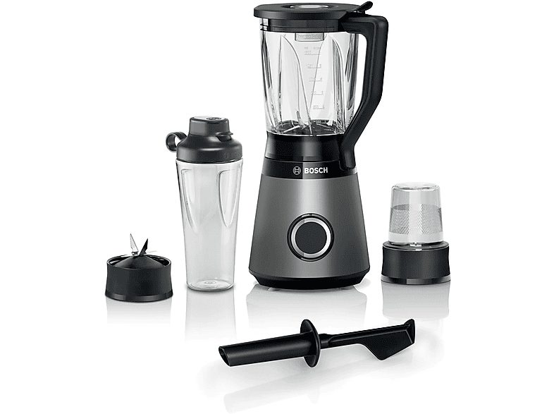 Licuadora - BOSCH MMB6177S, 1200 W, 0.4 l, Inox