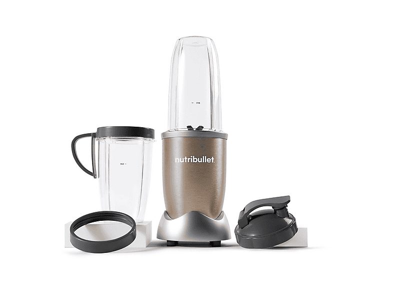Licuadora - NUTRIBULLET NB907CP, 900 W, 925 ml, Marrón