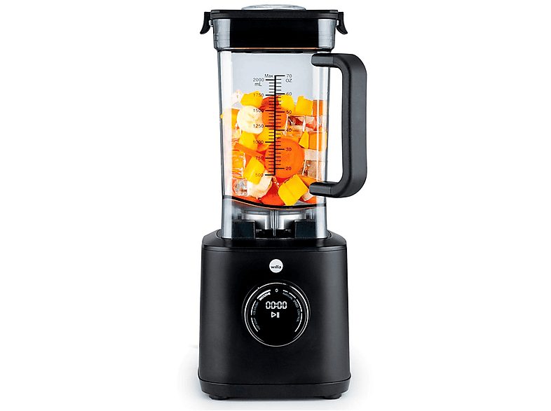 Licuadora - WILFA wilfa PowerFuel Digital XL Blender Black / Batidora de vaso, 2000 W, 2 l, Negro