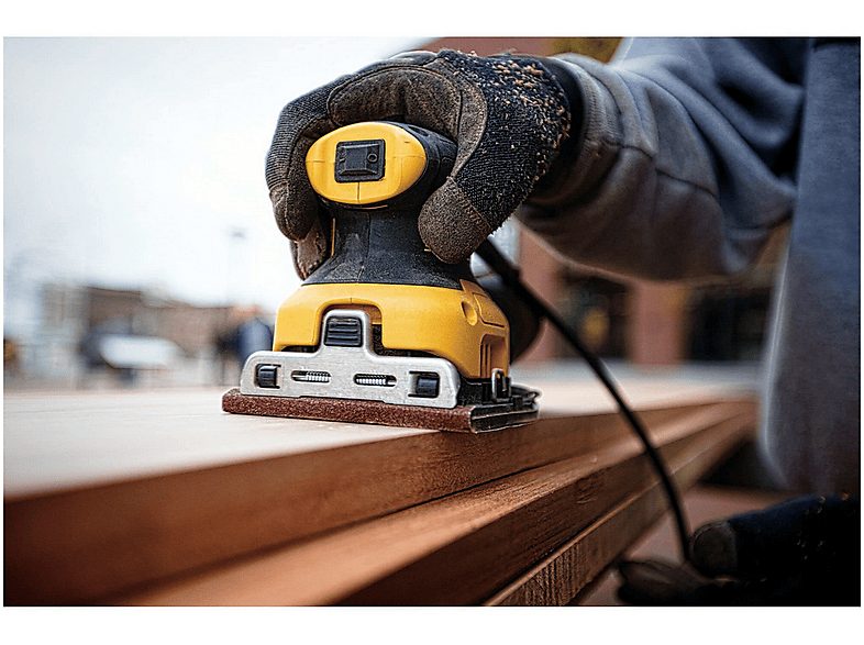 Lijadora  - DWE6411 DEWALT, Amarillo/Negro