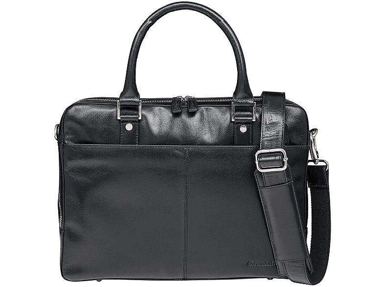 Maletín para portátil - DBRAMANTE1928 Rosenborg, 16 ", Cuero, Negro