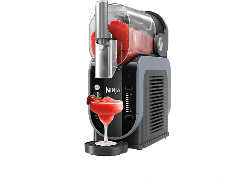 Máquina de granizados - Ninja SLUSHi, 800 W, 1.9 l, 5 ajustes preestablecidos, Compresor WhisperChill, 7 raciones, Azul hielo