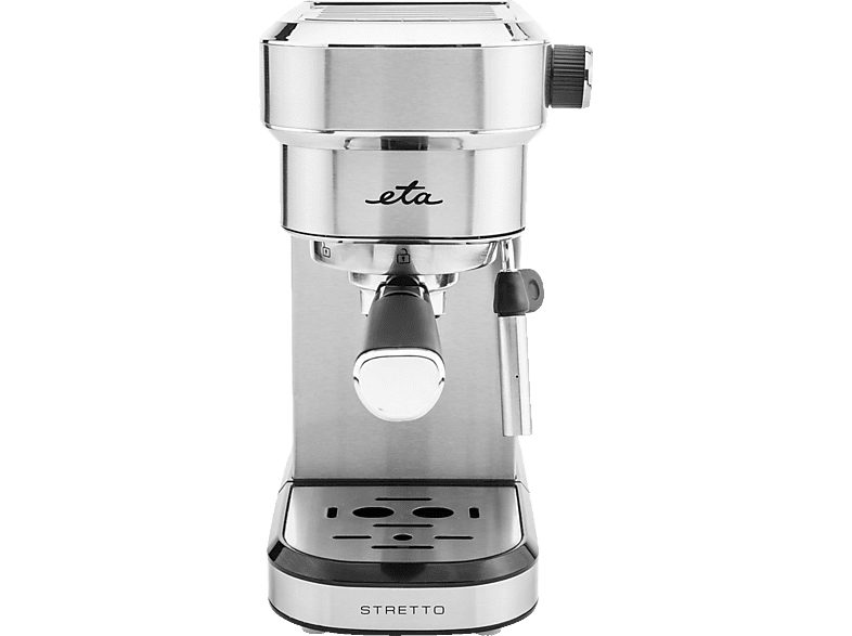 Máquina espresso - ETA ETA218090000, 15 bar, 1350 W, 2 tazas, Acero inoxidable