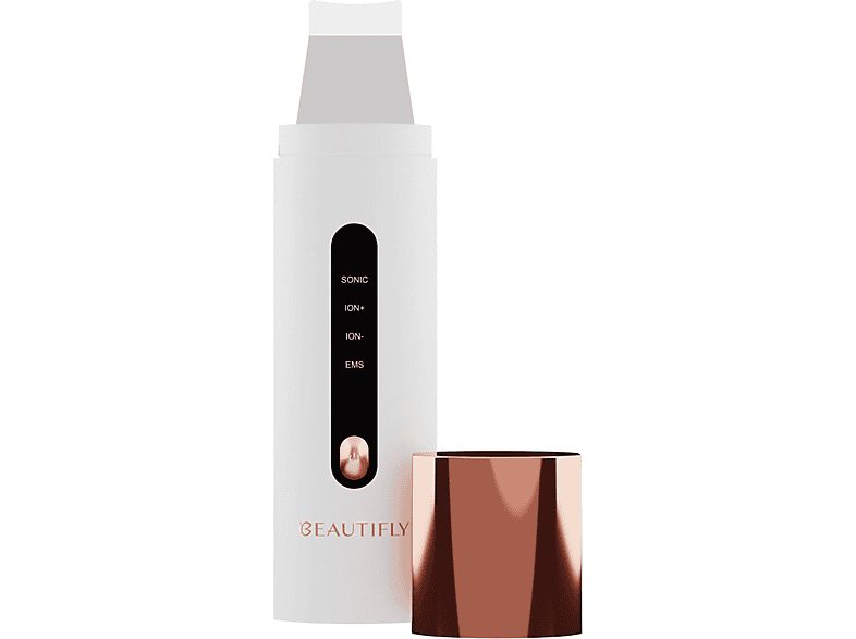 Masajeador facial - Beautifly BSCRUBPROSLIM, Cara, White