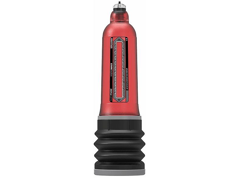 Masturbador - BATHMATE Hydro Max 9, Silicone, Rojo/Negro