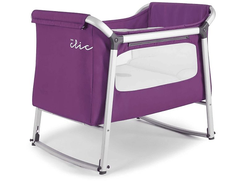 Minicuna - BABY CLIC Swing Berenjena, Morado