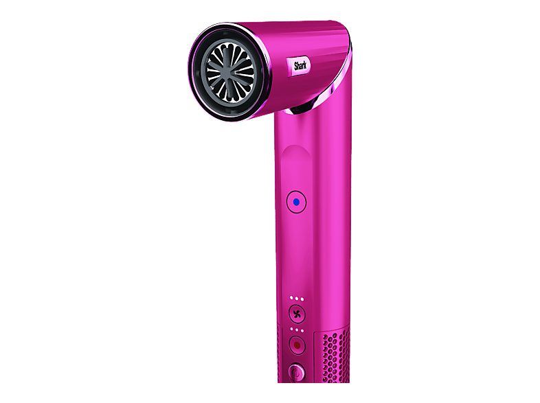 Moldeador - Shark HD440BPEU, 1400W, 4 Temperaturas, 3 Velocidades, Tecnología Coanda, Fucsia